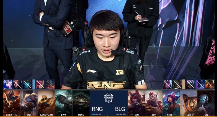 开云体育app-100T险胜BLG，Knight打出惊人五杀四强赛3:1（上海）